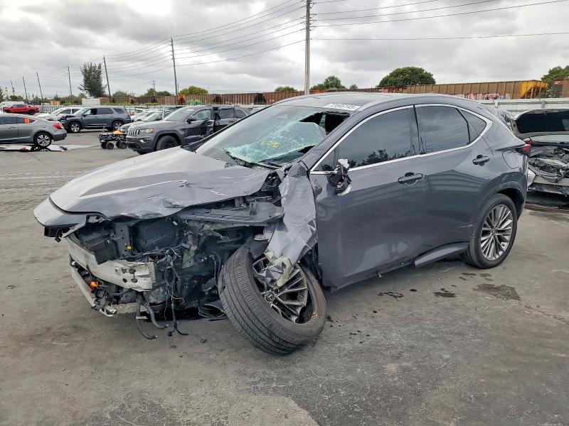 LEXUS NX 350H 2022 with VIN 2T2GKCEZXNC004664 - Photo from auction