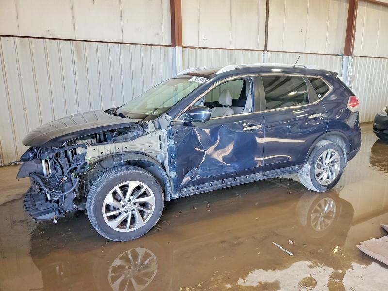 NISSAN ROGUE S 2015 with VIN 5N1AT2MV8FC800836 - Photo from auction