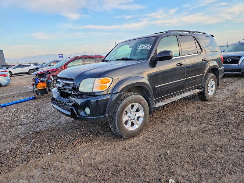 TOYOTA SEQUOIA LI 2002 with VIN 5TDBT48A92S129505 - Photo from auction