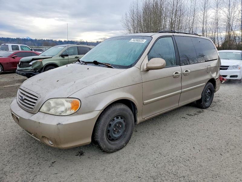 Photo 1 from auction – 2003 KIA SEDONA with VIN KNDUP131836438905