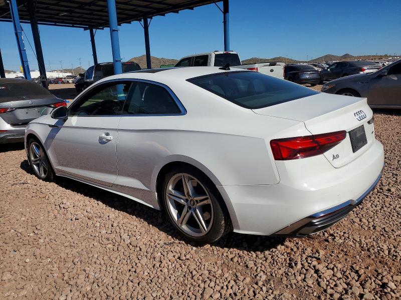 Photo 2 from auction – 2022 AUDI A5 PREMIUM with VIN WAUSAAF55NA033394