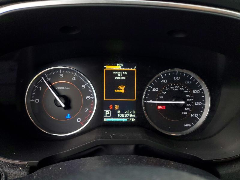 Photo 9 from auction – 2018 SUBARU CROSSTREK with VIN JF2GTAMC9J8309213