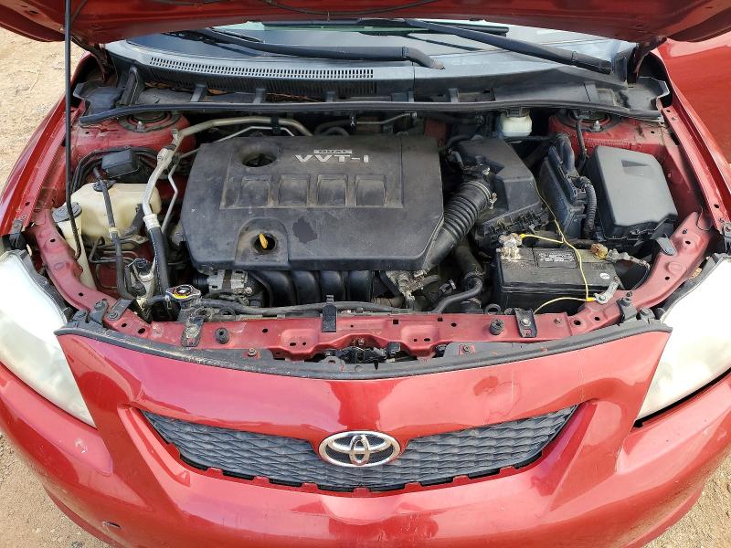 Photo 11 from auction – 2009 TOYOTA COROLLA BA with VIN 1NXBU40E99Z117870