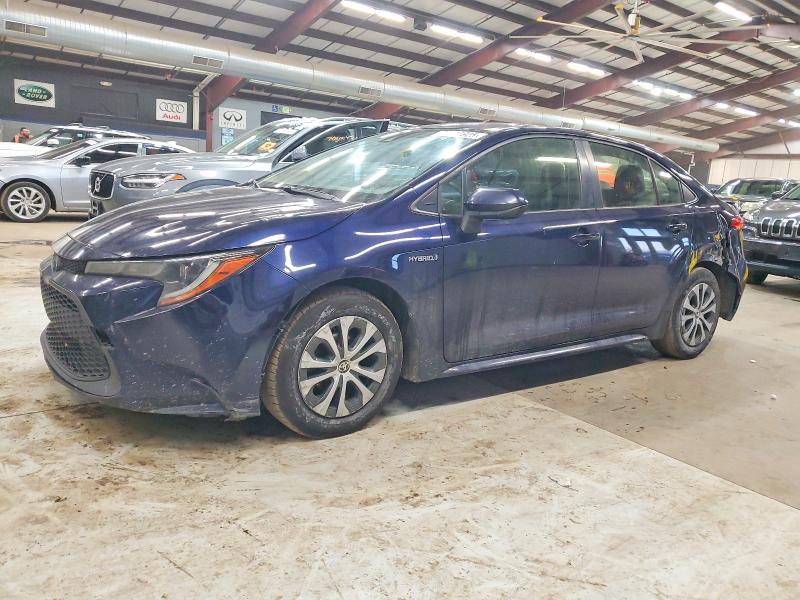 TOYOTA COROLLA LE 2021 with VIN JTDEAMDE4MJ015293 - Photo from auction