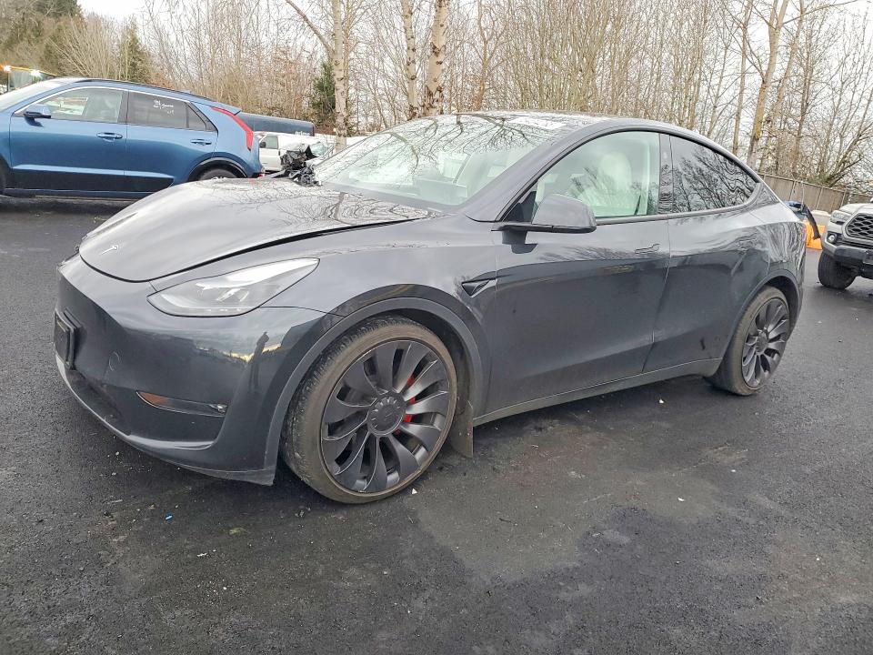 TESLA MODEL Y 2024 with VIN 7SAYGDEF3RF155873 - Photo from auction