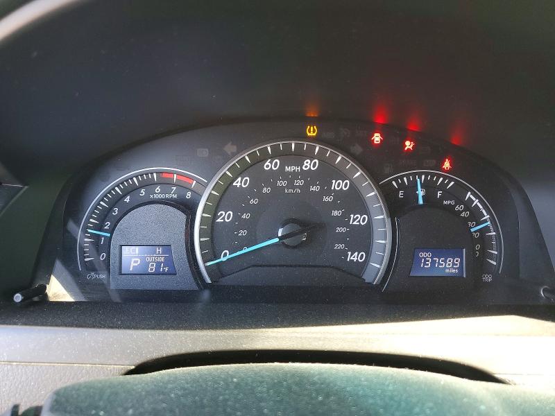 Photo 9 from auction – 2012 TOYOTA CAMRY BASE with VIN 4T4BF1FK8CR229000