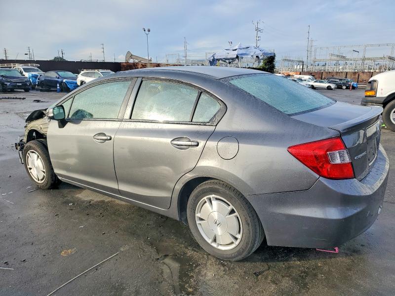 Photo 2 from auction – 2012 HONDA CIVIC HF with VIN 2HGFB2F63CH318725