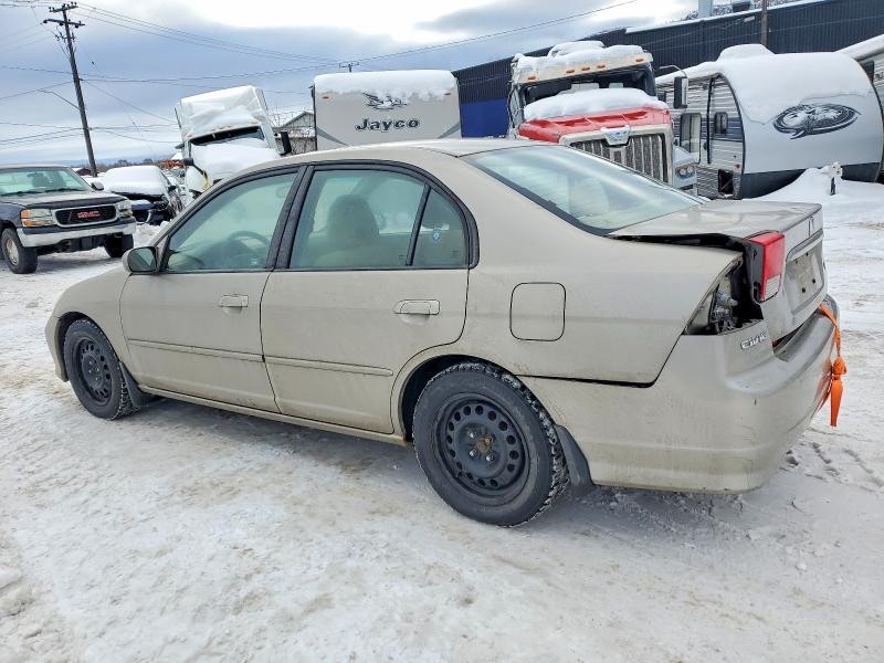 Photo 2 from auction – 2005 HONDA CIVIC with VIN 2HGES16665H034935