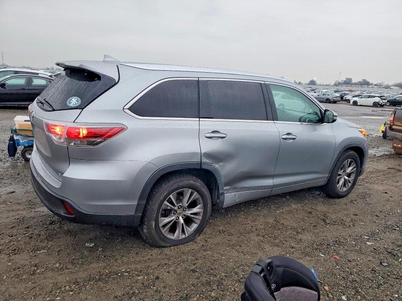 Photo 3 from auction – 2015 TOYOTA HIGHLANDER with VIN 5TDKKRFH6FS045969