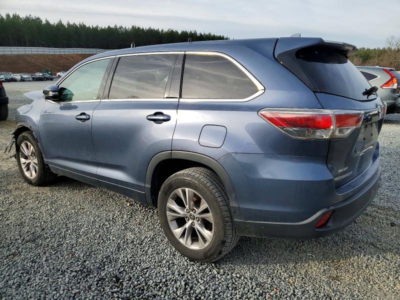 Photo 2 from auction – 2016 TOYOTA HIGHLANDER with VIN 5TDZKRFH4GS183395
