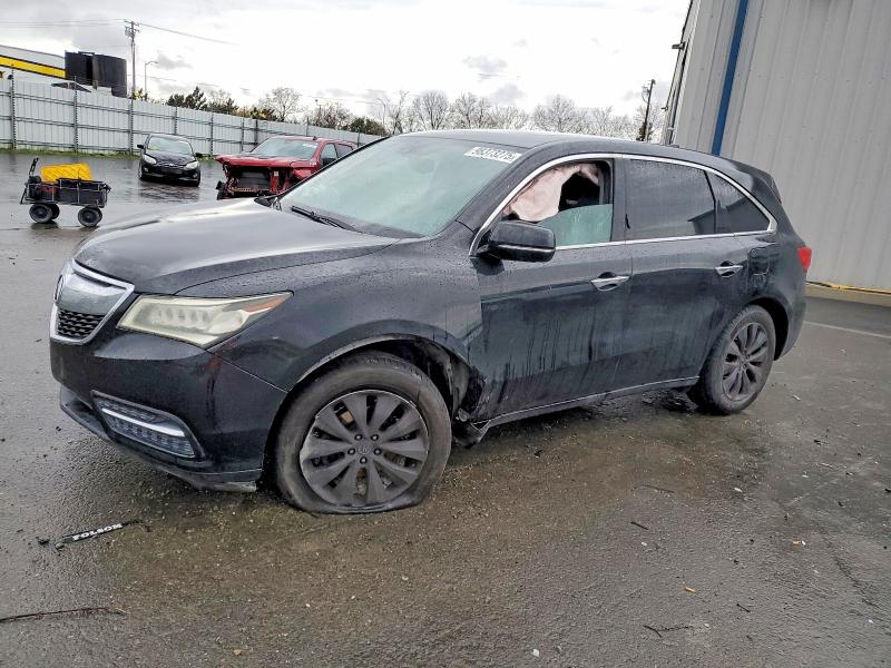 ACURA MDX TECHNO 2014 with VIN 5FRYD3H47EB013464 - Photo from auction