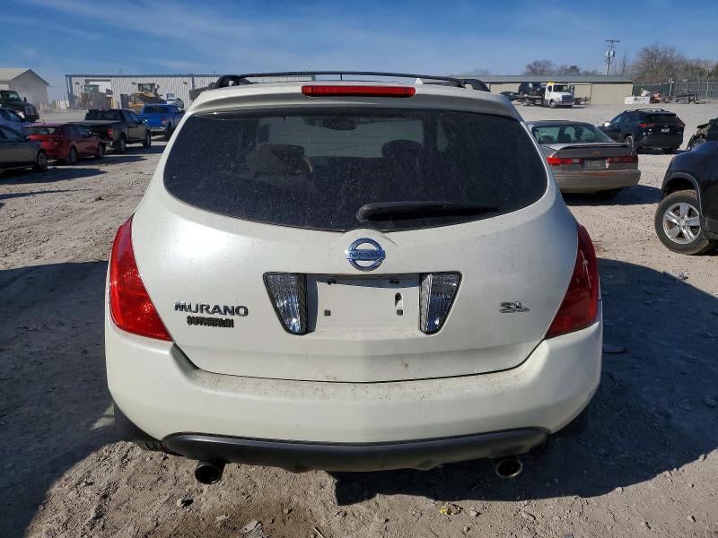Photo 6 from auction – 2005 NISSAN MURANO SL with VIN JN8AZ08T05W303300