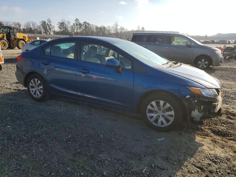 Photo 4 from auction – 2012 HONDA CIVIC with VIN 19XFB2F51CE050789