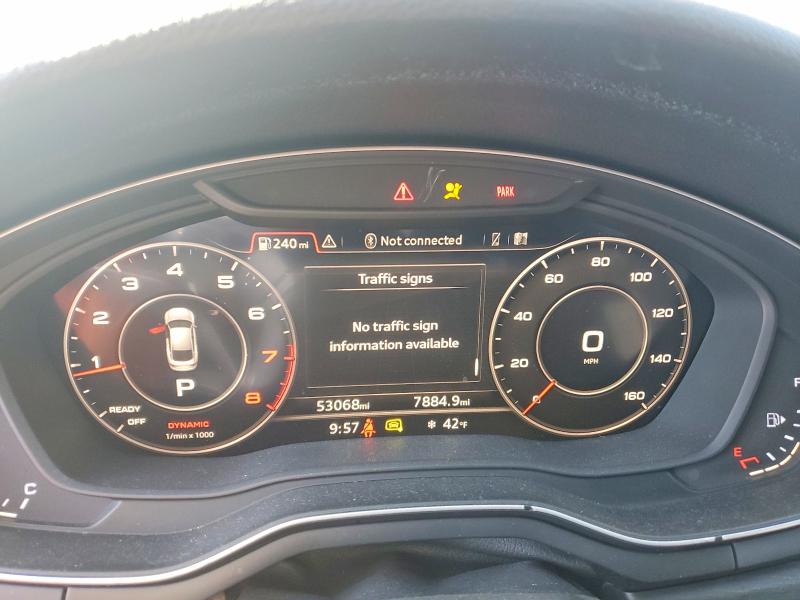 Photo 9 from auction – 2018 AUDI A5 with VIN WAUENCF50JA020351