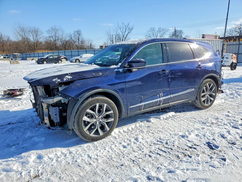 ACURA MDX 2022 with VIN 5J8YE1H40NL021150 - Photo from auction