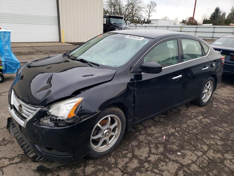 NISSAN SENTRA 2013 with VIN 3N1AB7AP1DL669960 - Photo from auction
