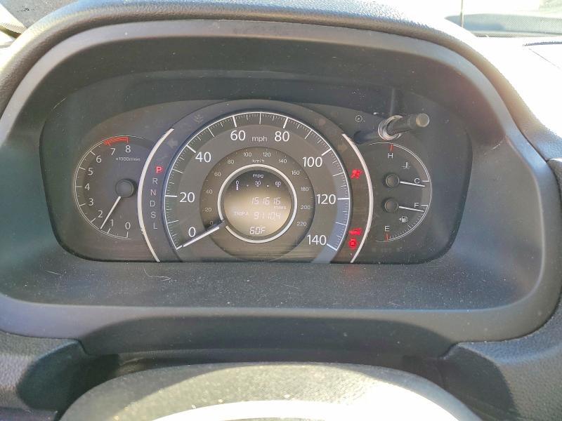 Photo 9 from auction – 2016 HONDA CR-V EXL with VIN 2HKRM4H76GH655183