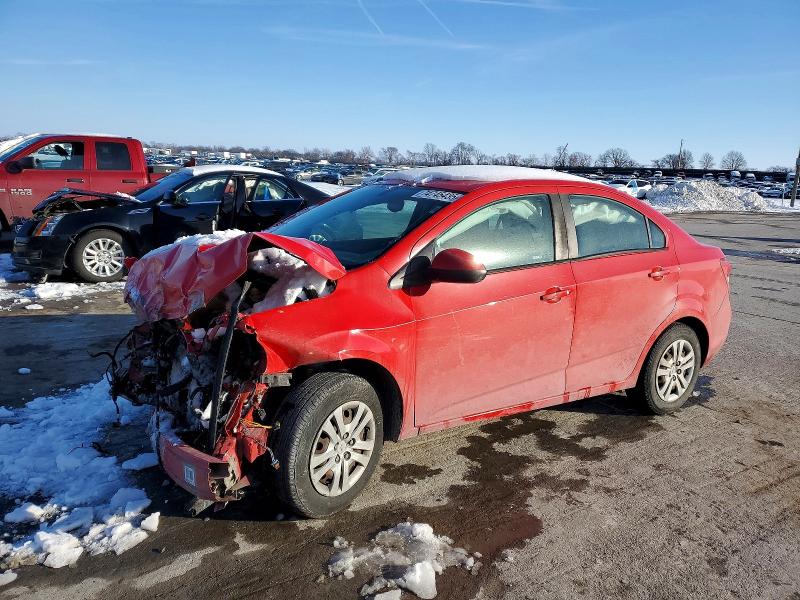 CHEVROLET SONIC 2018 with VIN 1G1JB5SH3J4101504 - Photo from auction