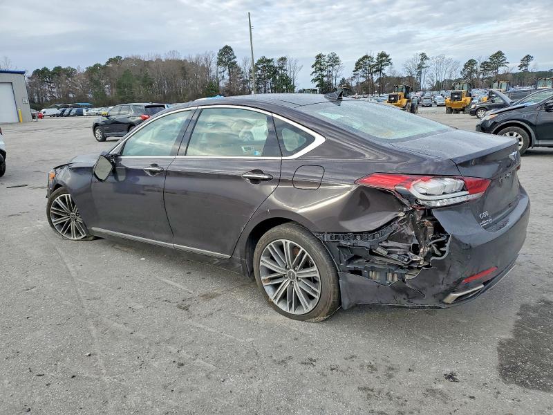 Photo 2 from auction – 2018 GENESIS G80 with VIN KMHGN4JE0JU280722