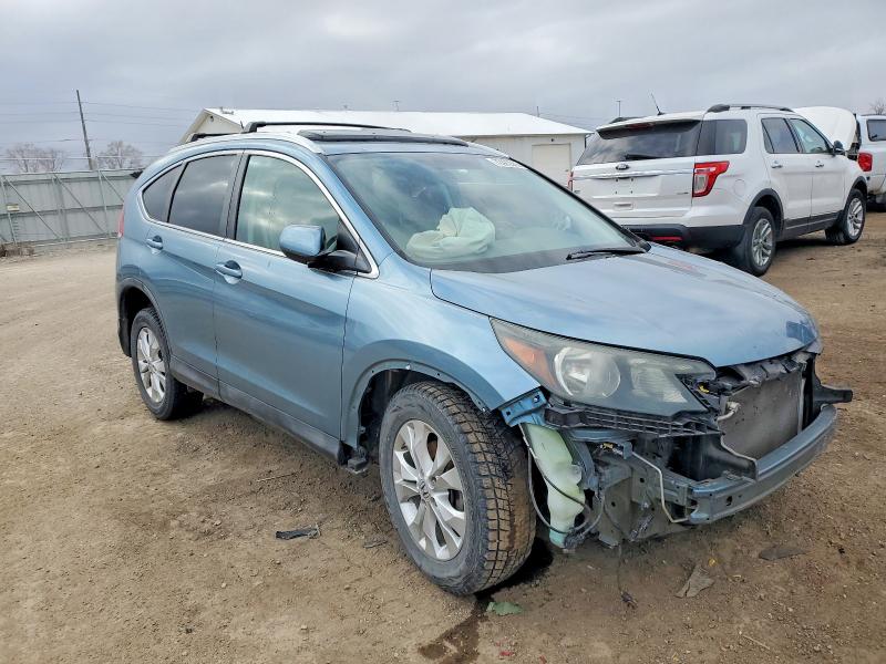 Photo 4 from auction – 2013 HONDA CR-V EXL with VIN 5J6RM3H71DL029830