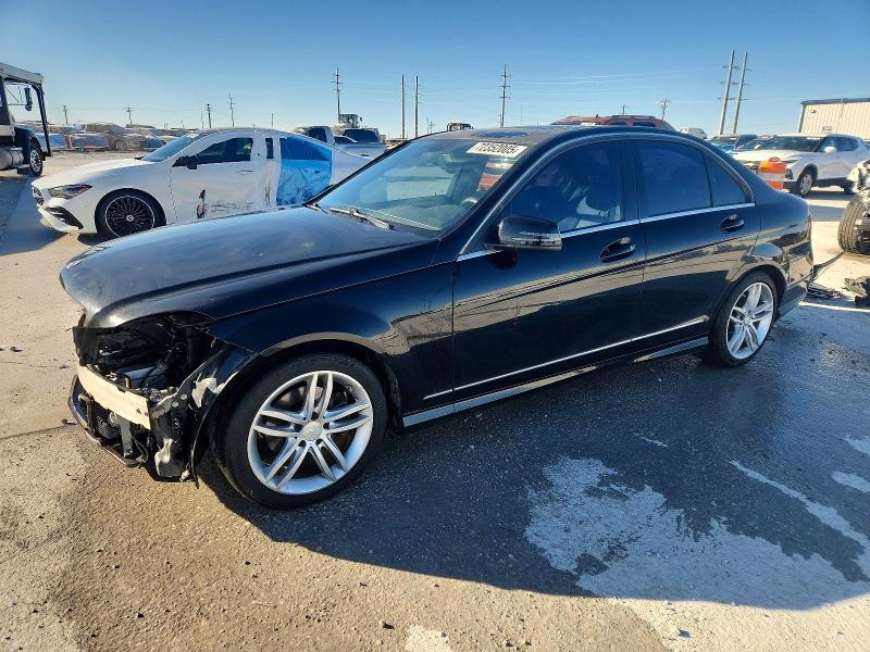 MERCEDES-BENZ C 250 2014 with VIN WDDGF4HB2ER301730 - Photo from auction