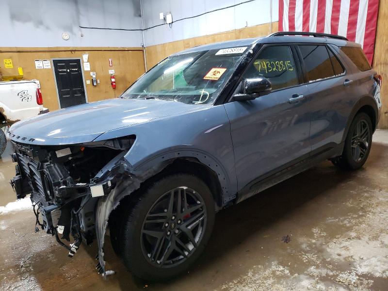 FORD EXPLORER S 2025 with VIN 1FMWK8GC2SGA05256 - Photo from auction