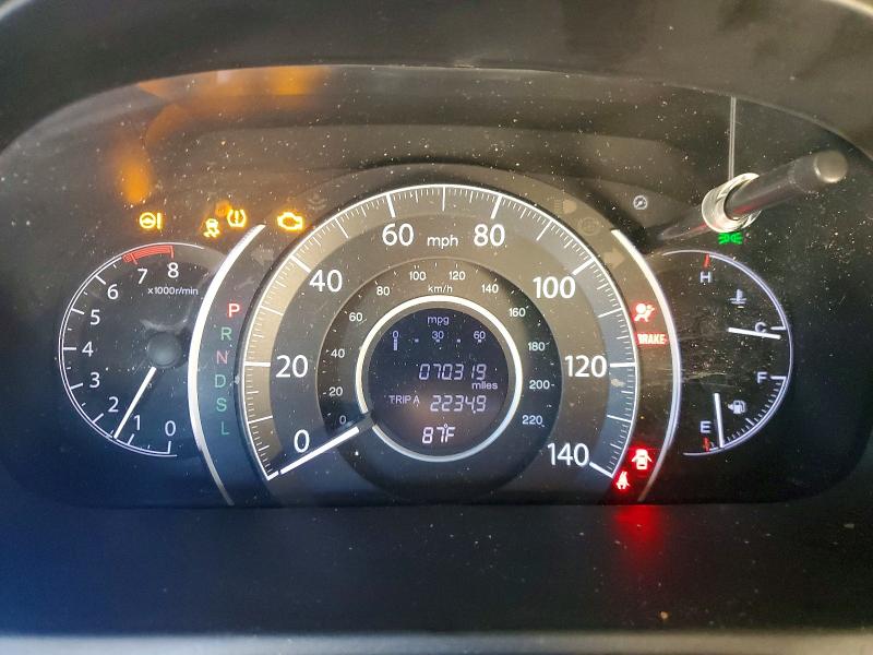 Photo 9 from auction – 2016 HONDA CR-V with VIN 2HKRM3H44GH552747