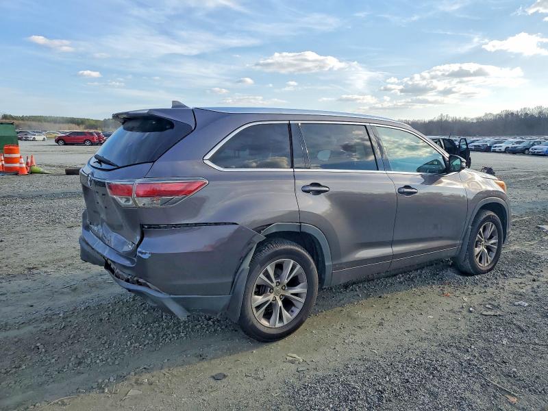 Photo 3 from auction – 2015 TOYOTA HIGHLANDER with VIN 5TDJKRFH4FS220862