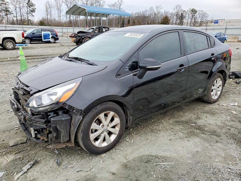 KIA RIO 2013 with VIN KNADN4A34D6285594 - Photo from auction
