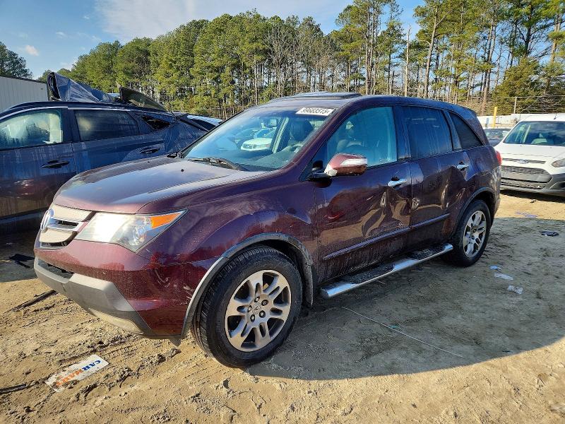 ACURA MDX TECHNO 2009 with VIN 2HNYD28639H509451 - Photo from auction