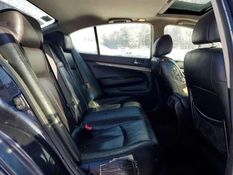 Photo 10 from auction – 2011 INFINITI G25 with VIN JN1DV6AR3BM451523