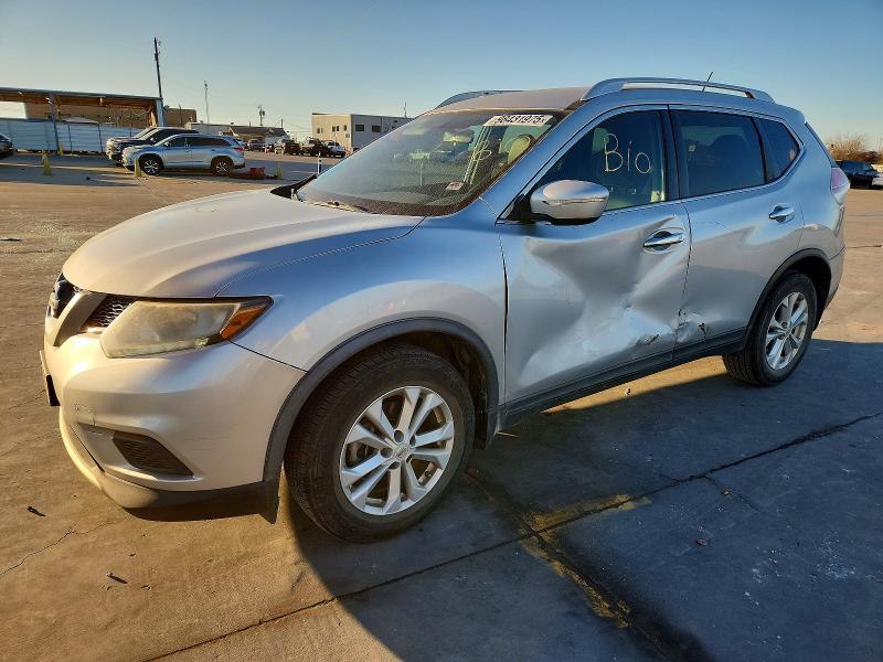 NISSAN ROGUE S 2015 with VIN KNMAT2MT9FP559638 - Photo from auction
