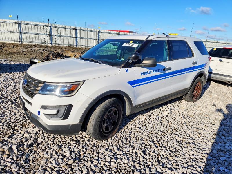FORD EXPLORER P 2018 with VIN 1FM5K8AR1JGA90601 - Photo from auction