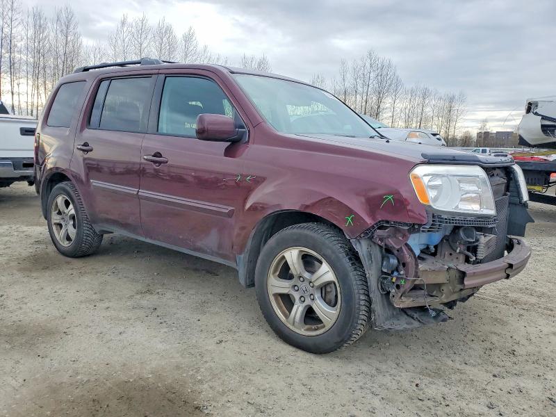 Photo 4 from auction – 2014 HONDA PILOT EXL with VIN 5FNYF4H55EB014770