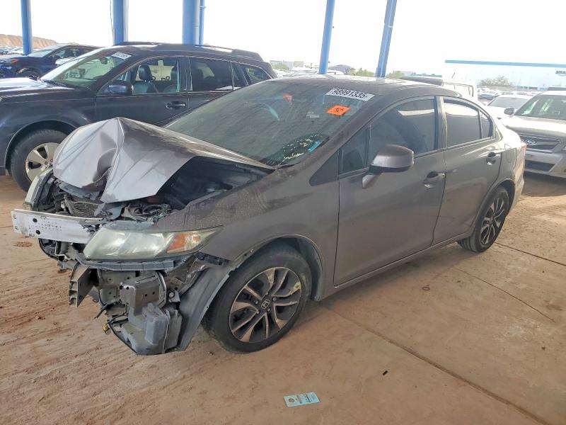 HONDA CIVIC 2013 with VIN 19XFB2F88DE218567 - Photo from auction