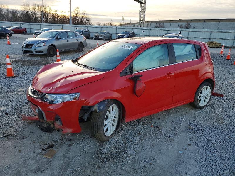 CHEVROLET SONIC LT 2018 with VIN 1G1JD6SHXJ4125685 - Photo from auction