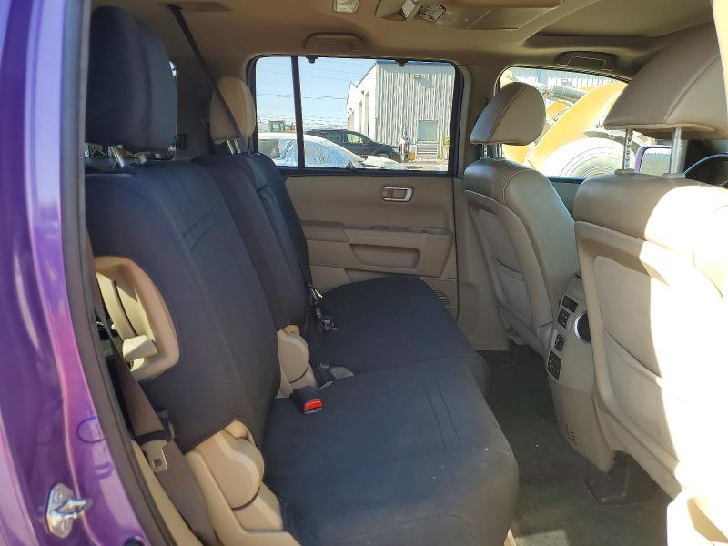 Photo 11 from auction – 2013 HONDA PILOT TOUR with VIN 5FNYF4H99DB058191