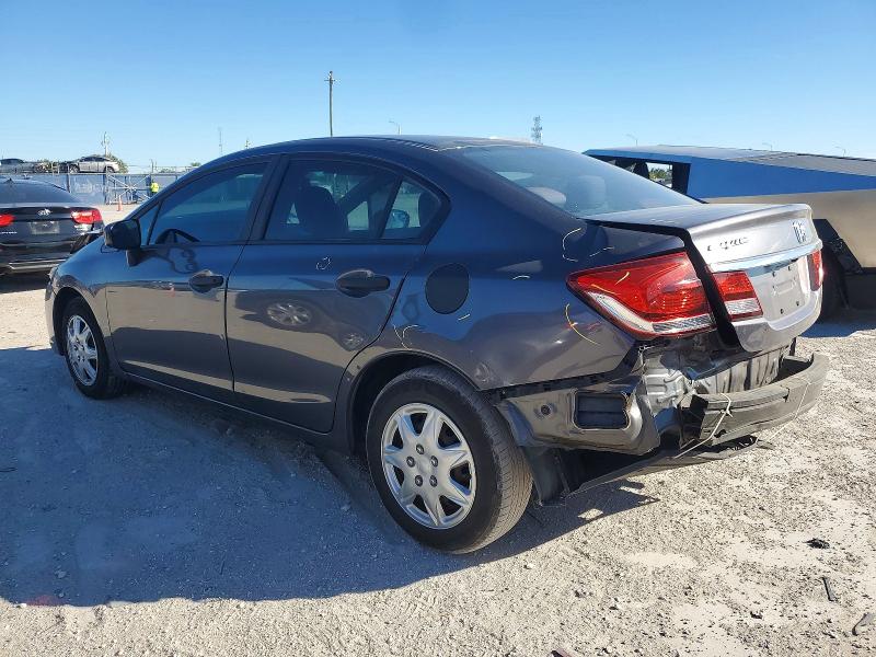 Photo 2 from auction – 2014 HONDA CIVIC with VIN 19XFB2F53EE041546