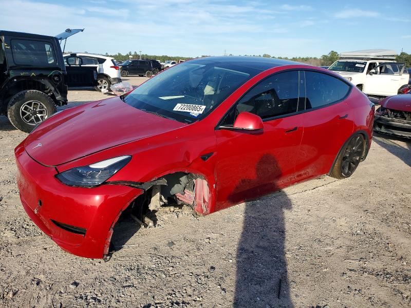 TESLA MODEL Y 2023 with VIN 7SAYGDEFXPF937102 - Photo from auction