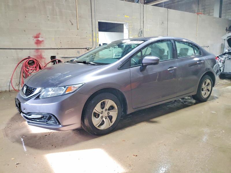 HONDA CIVIC LX 2015 with VIN 19XFB2F59FE121029 - Photo from auction