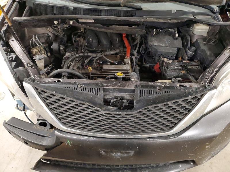 صورة رقم 12 من المزاد - 2014 TOYOTA SIENNA XLE مع VIN 5TDYK3DC2ES454595