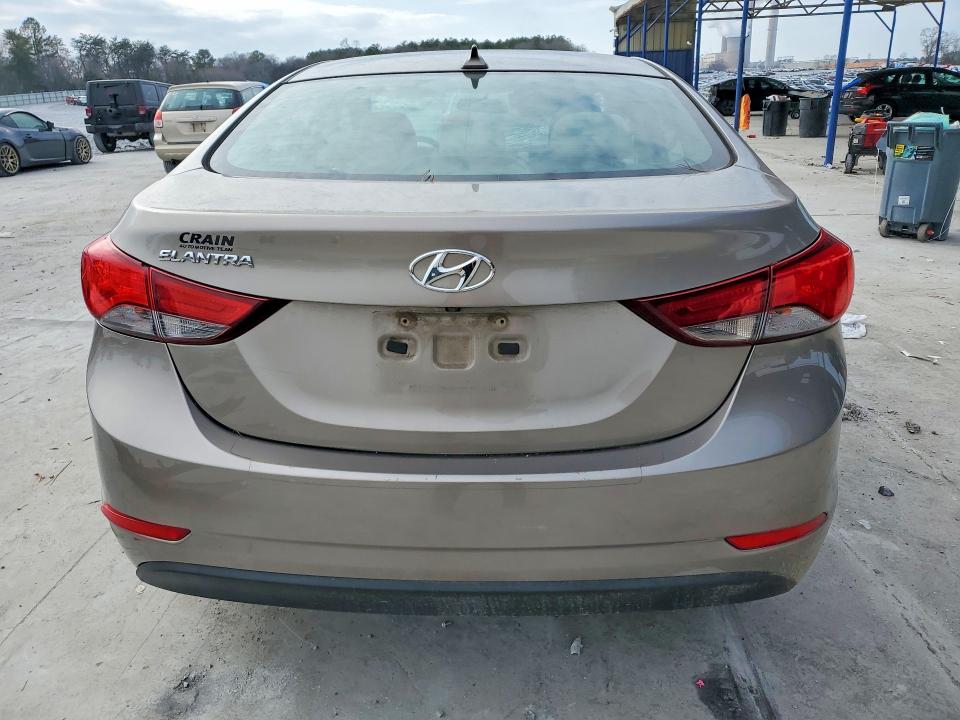 Photo 6 from auction – 2016 HYUNDAI ELANTRA with VIN 5NPDH4AE7GH758801