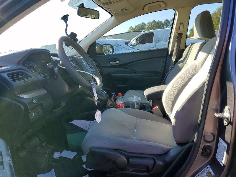 Photo 7 from auction – 2016 HONDA CR-V LX with VIN 2HKRM4H30GH626730