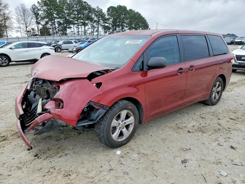 Photo 1 from auction – 2013 TOYOTA SIENNA with VIN 5TDZK3DC3DS299123