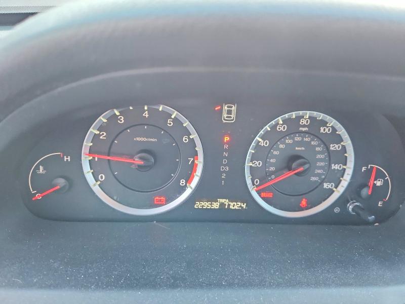 Photo 9 from auction – 2008 HONDA ACCORD EXL with VIN 1HGCP36818A037265