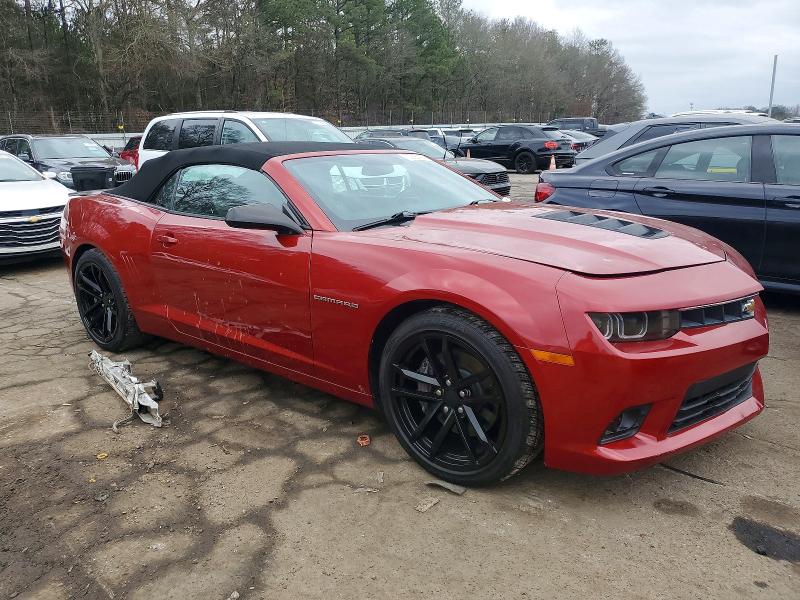 Photo 4 from auction – 2015 CHEVROLET CAMARO with VIN 2G1FK3DJ5F9219570