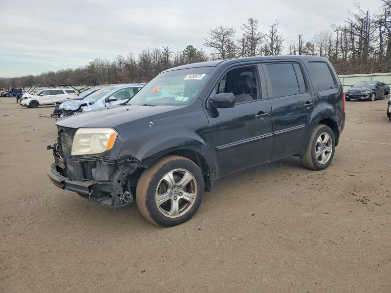 HONDA PILOT EXL 2013 with VIN 5FNYF4H66DB073415 - Photo from auction