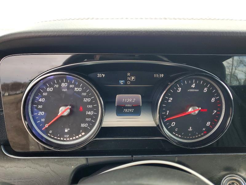 Photo 9 from auction – 2018 MERCEDES-BENZ E with VIN WDD1J6GB0JF034052