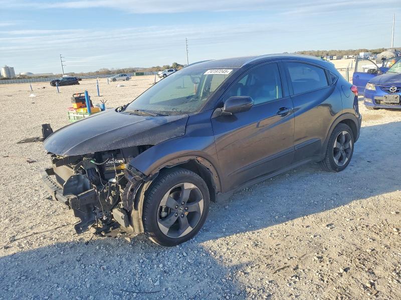 HONDA HR-V 2018 with VIN 3CZRU5H75JM718436 - Photo from auction