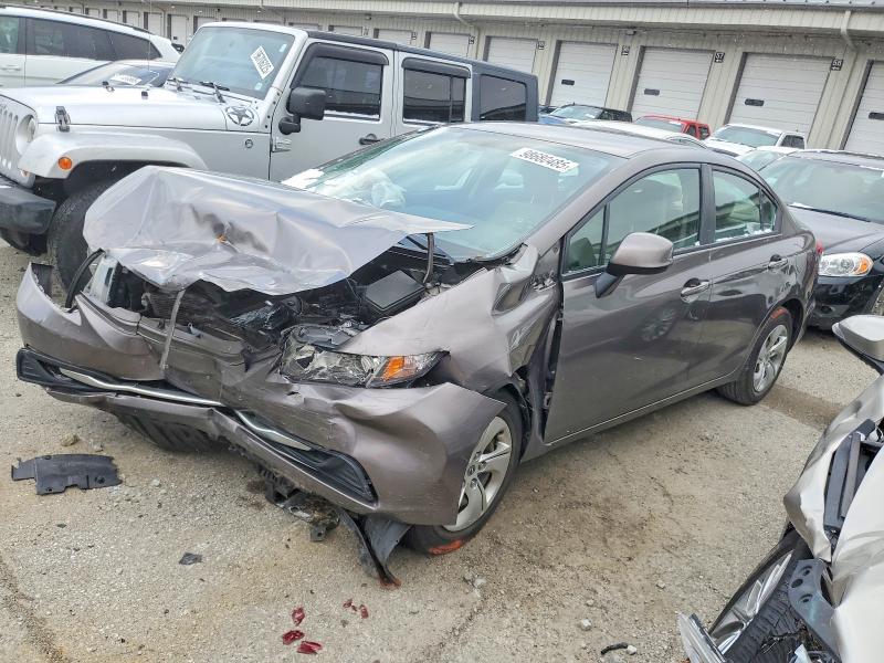 HONDA CIVIC 2013 with VIN 19XFB2F50DE203289 - Photo from auction